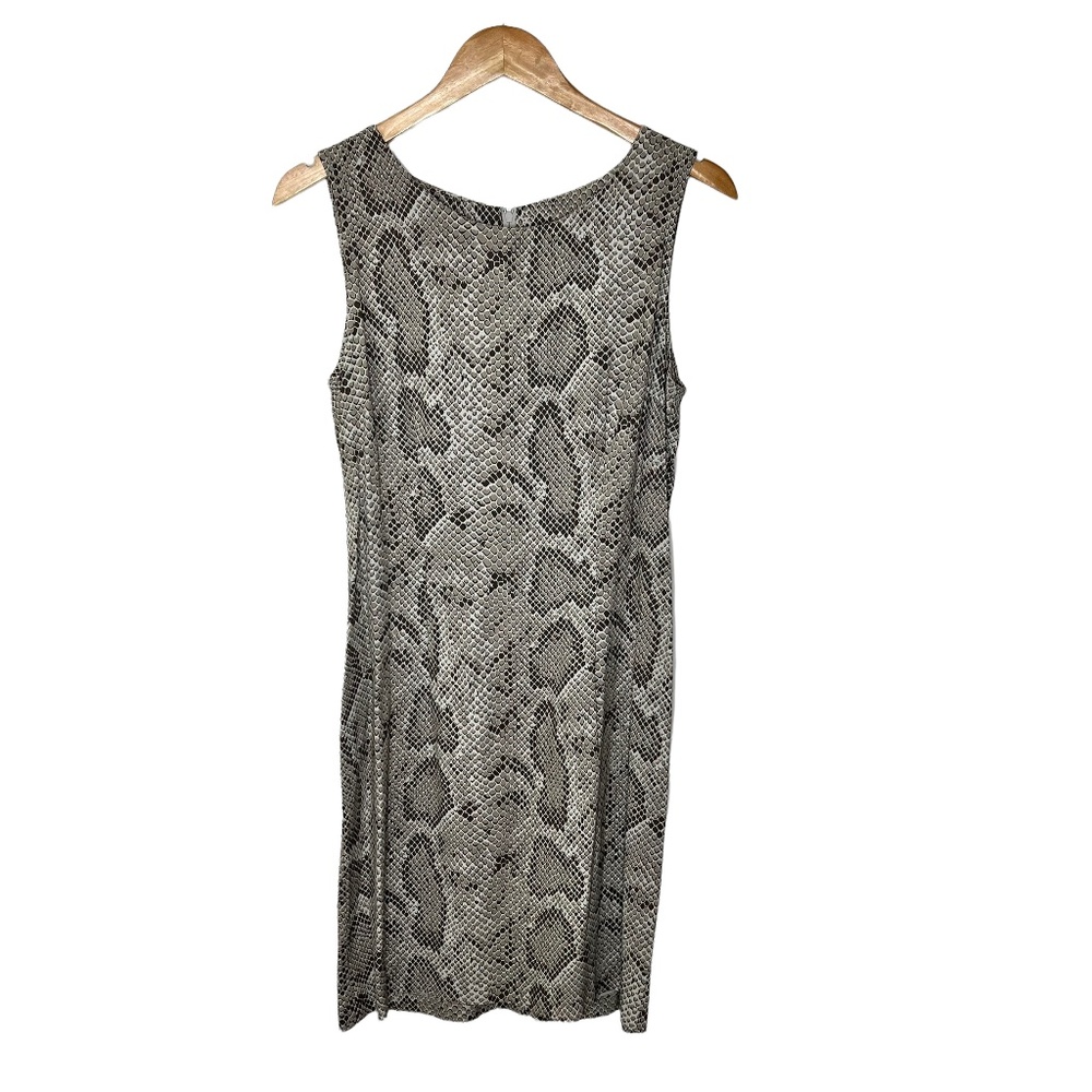 Vintage Studio C Snakeskin Print Dress